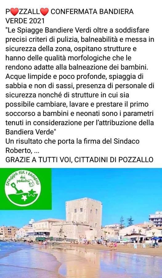 A Pozzallo Vicino Al Mare Vila Exterior foto
